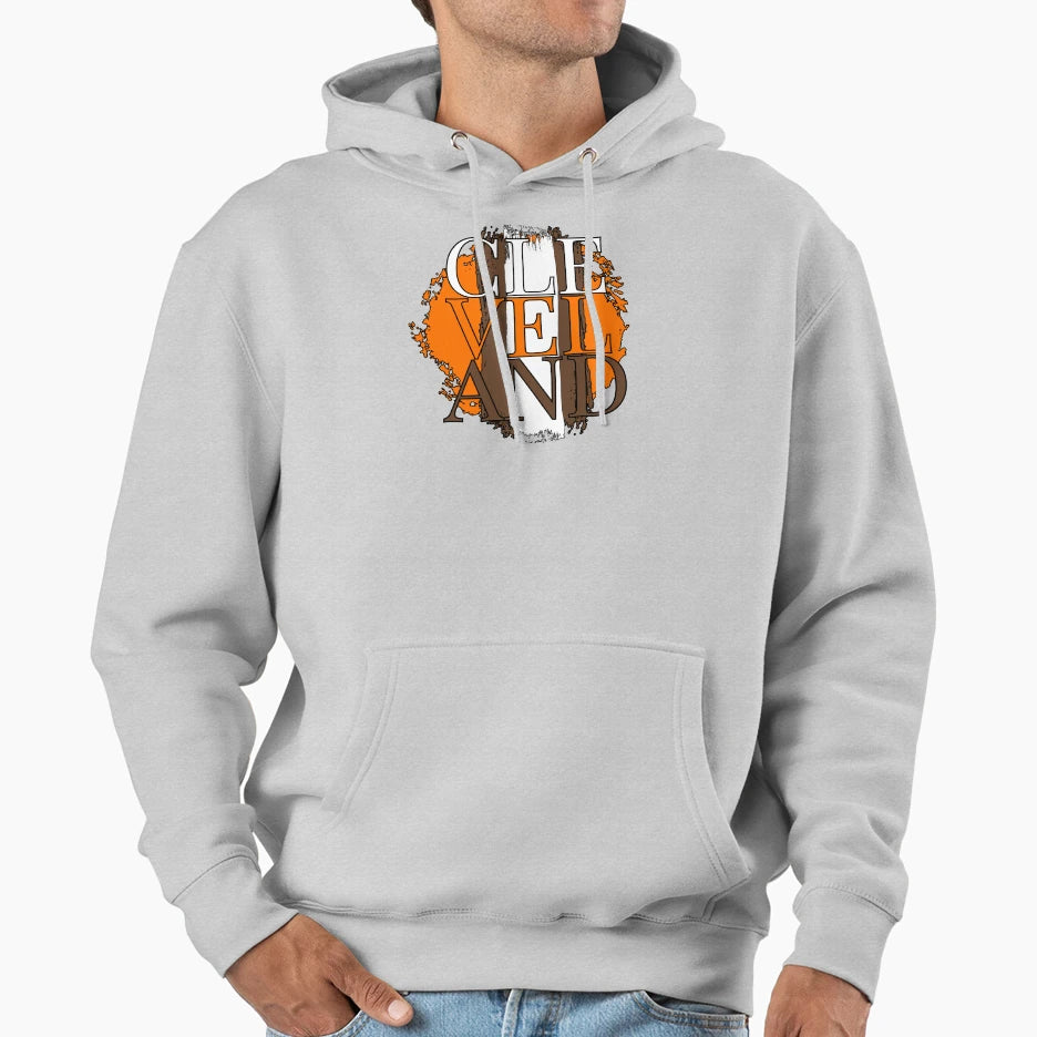 Cleveland Splatter Classy Browns Hoodie - Unique Graphic for Adults - T-Shirt, Sweatshirt, Hoodie