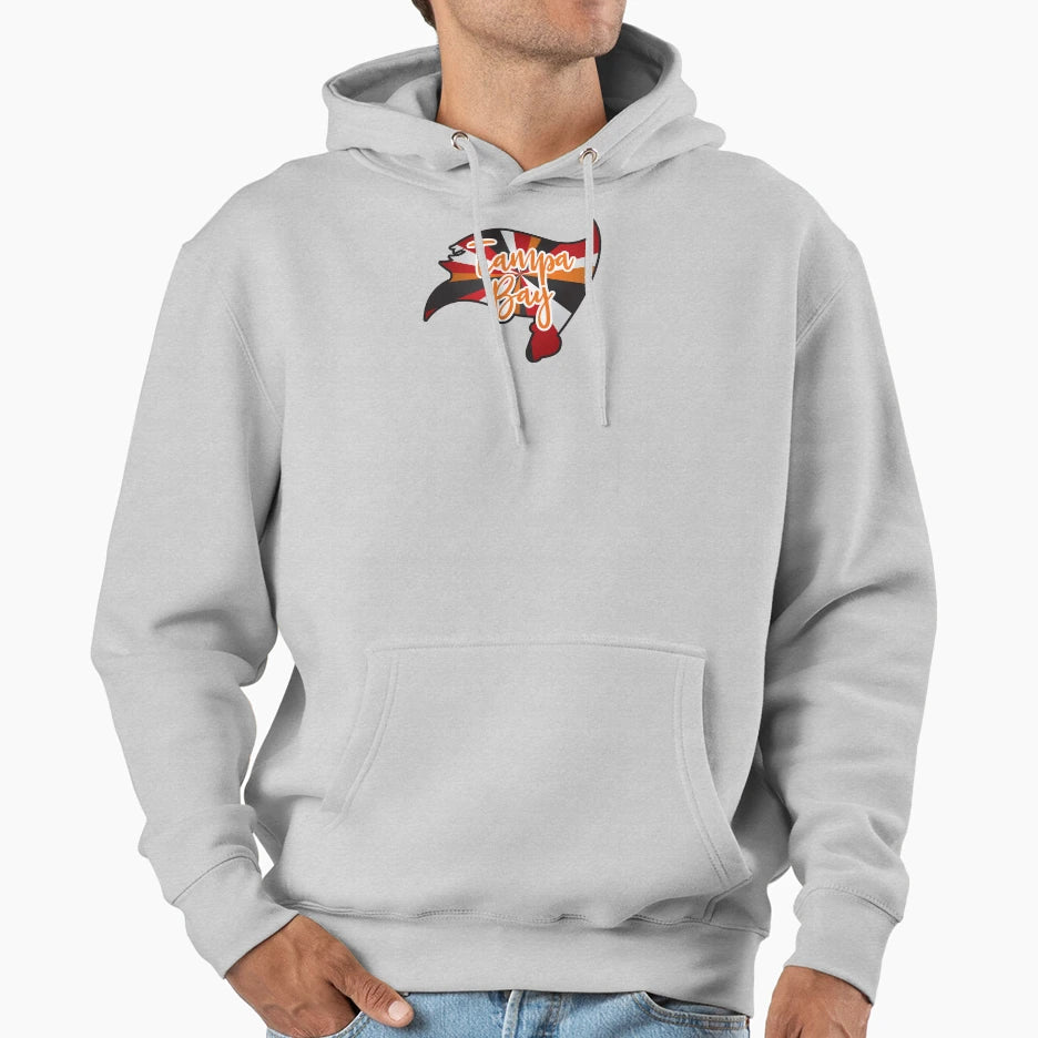 Tampa Bay Starburst Hoodie - Unique Graphic for Adults - T-Shirt, Sweatshirt, Hoodie