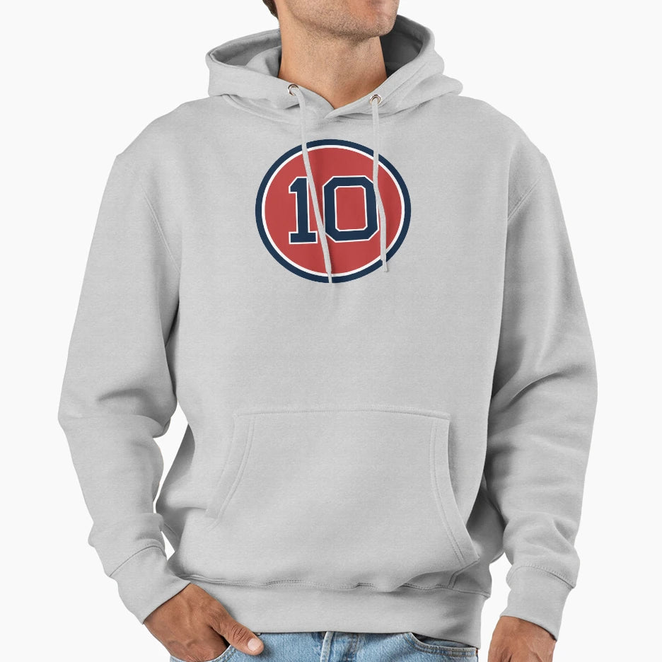 Hunter Renfroe 10 Jersey Number Hoodie - Graphic Print for Adults - T-Shirt, Sweatshirt, Hoodie