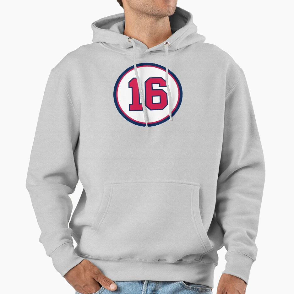 Travis Darnaud 16 Jersey Number Hoodie - Graphic Print for Adults - T-Shirt, Sweatshirt, Hoodie