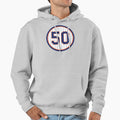 Sid Fernandez 50 Jersey Number Hoodie - Trendy Graphic Unisex - T-Shirt, Sweatshirt, Hoodie