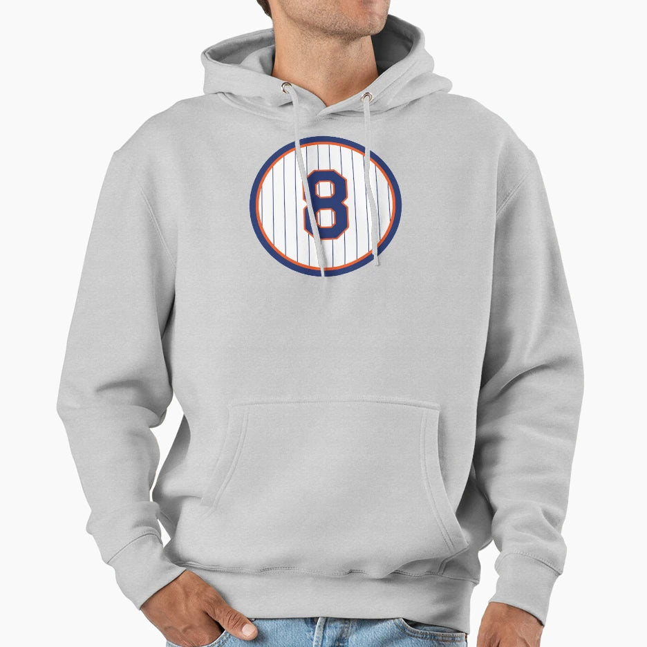 Gary Carter 8 Jersey Number Hoodie - Aesthetic Graphic Men Women - T-Shirt, Sweatshirt, Hoodie