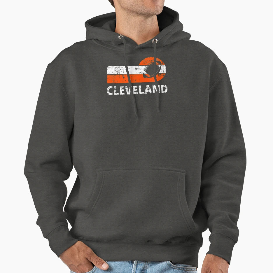 Cleveland Football Team Ii Hoodie - Novelty Apparel Men Women - T-Shirt, Sweatshirt, Hoodie