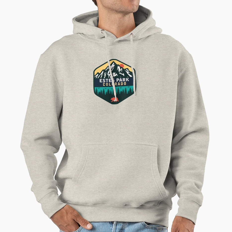 Estes Park Colorado Hoodie - Casual Everyday Wear for Adults - T-Shirt, Sweatshirt, Hoodie