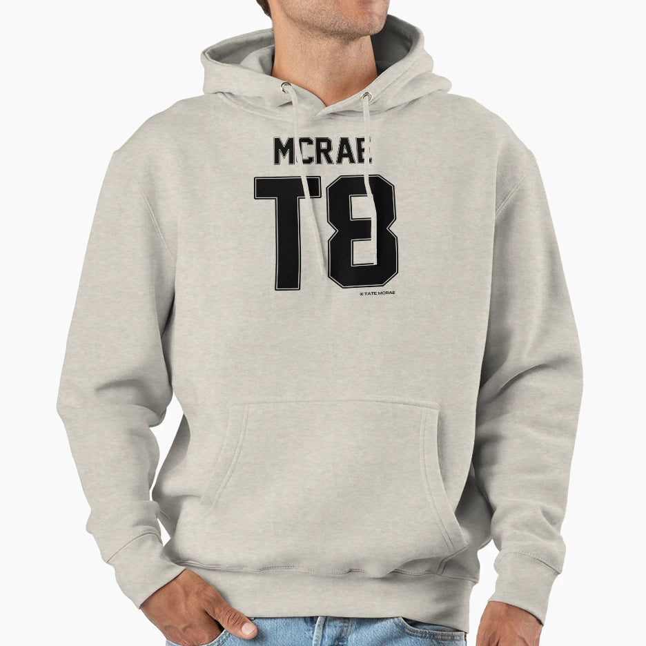 T8 Jersey Tate Mcrae Hoodie - Streetwear Style for Adults - T-Shirt, Sweatshirt, Hoodie