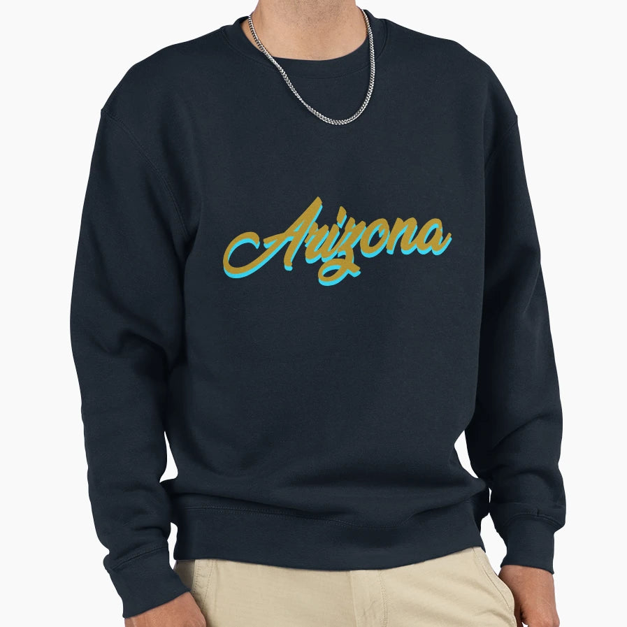 Arizona Az America State Pride Love Sweatshirt - Minimalist Print Unisex - T-Shirt, Sweatshirt, Hoodie