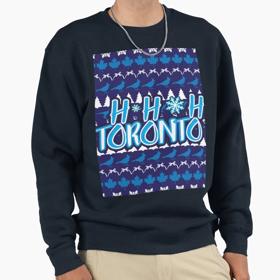 Ho Ho Ho Toronto Sweatshirt - Unique Graphic Unisex - T-Shirt, Sweatshirt, Hoodie