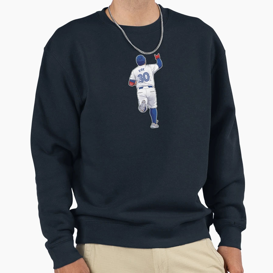 Alejandro Kirk 30 Running Back Sweatshirt - Streetwear Style for Adults - T-Shirt, Sweatshirt, Hoodie