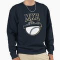 Milwaukee Baseball Minimalist Mke Sweatshirt - Custom Art Print Unisex - T-Shirt, Sweatshirt, Hoodie