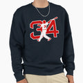 Papi Hits Long One Boston And T-Shirt - Casual Everyday Wear for Adults - T-Shirt, Sweatshirt, Hoodie