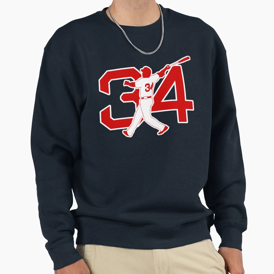 Papi Hits Long One Boston And T-Shirt - Casual Everyday Wear for Adults - T-Shirt, Sweatshirt, Hoodie