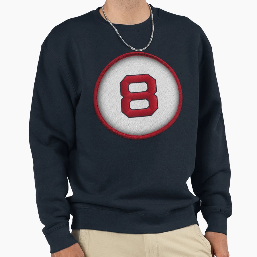 8 Yaz Alt Version Sweatshirt - Minimalist Print for Adults - T-Shirt, Sweatshirt, Hoodie