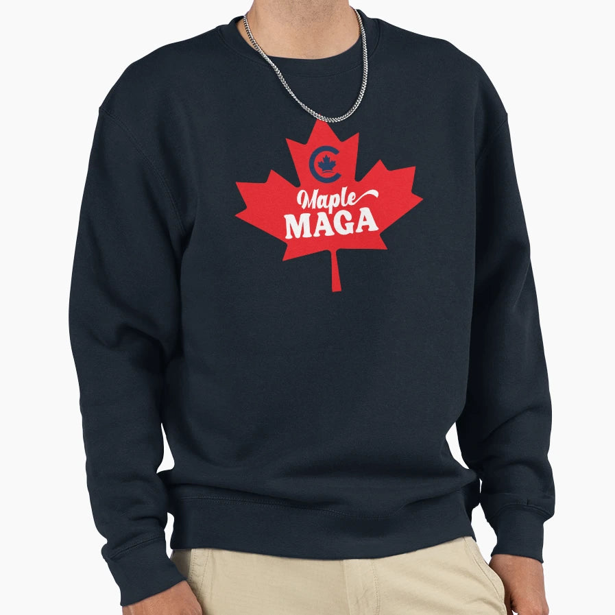 Maple Maga Sweatshirt - Graphic Print for Adults - T-Shirt, Sweatshirt, Hoodie