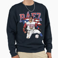 Javi Baez Puerto Rican Baseball Sweatshirt - Streetwear Style for Adults - T-Shirt, Sweatshirt, Hoodie