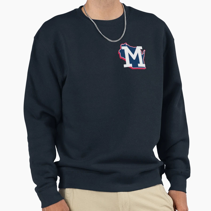 Milwaukee Wisconsin Sweatshirt - Custom Art Print Men Women - T-Shirt, Sweatshirt, Hoodie