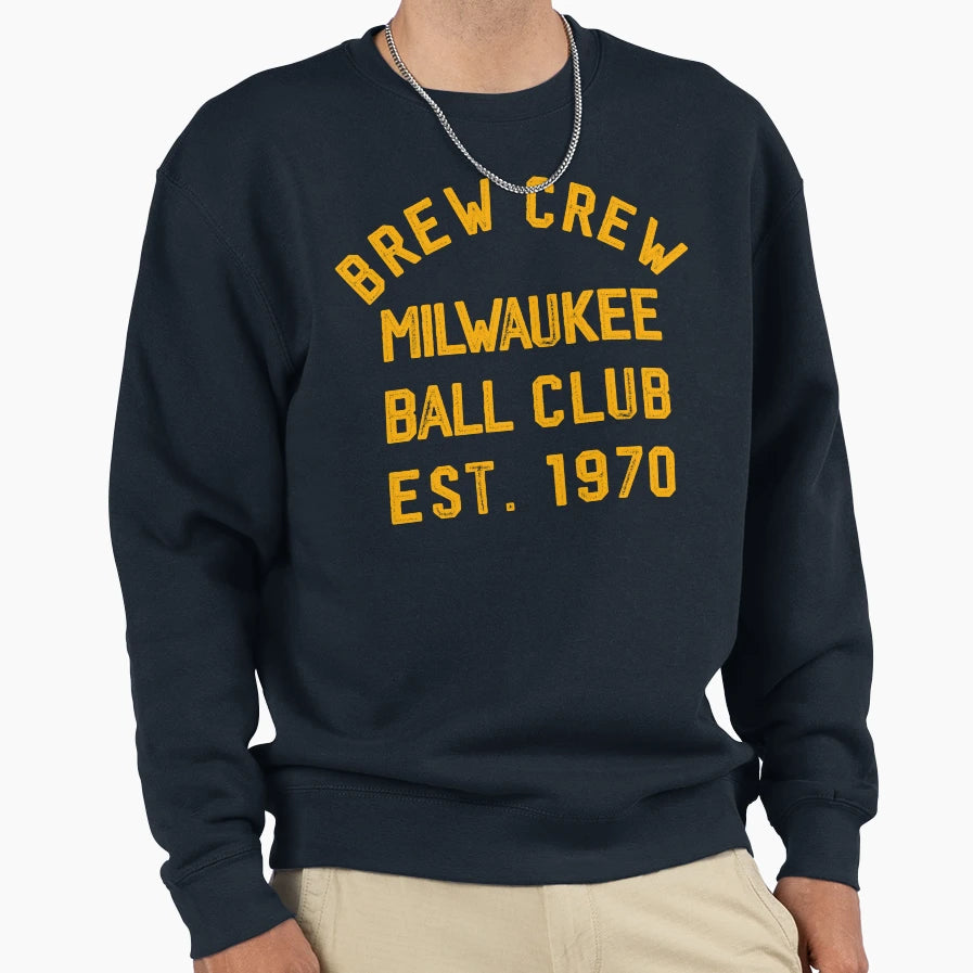 Brew Crew Ball Club Sweatshirt - Streetwear Style Men Women - T-Shirt, Sweatshirt, Hoodie