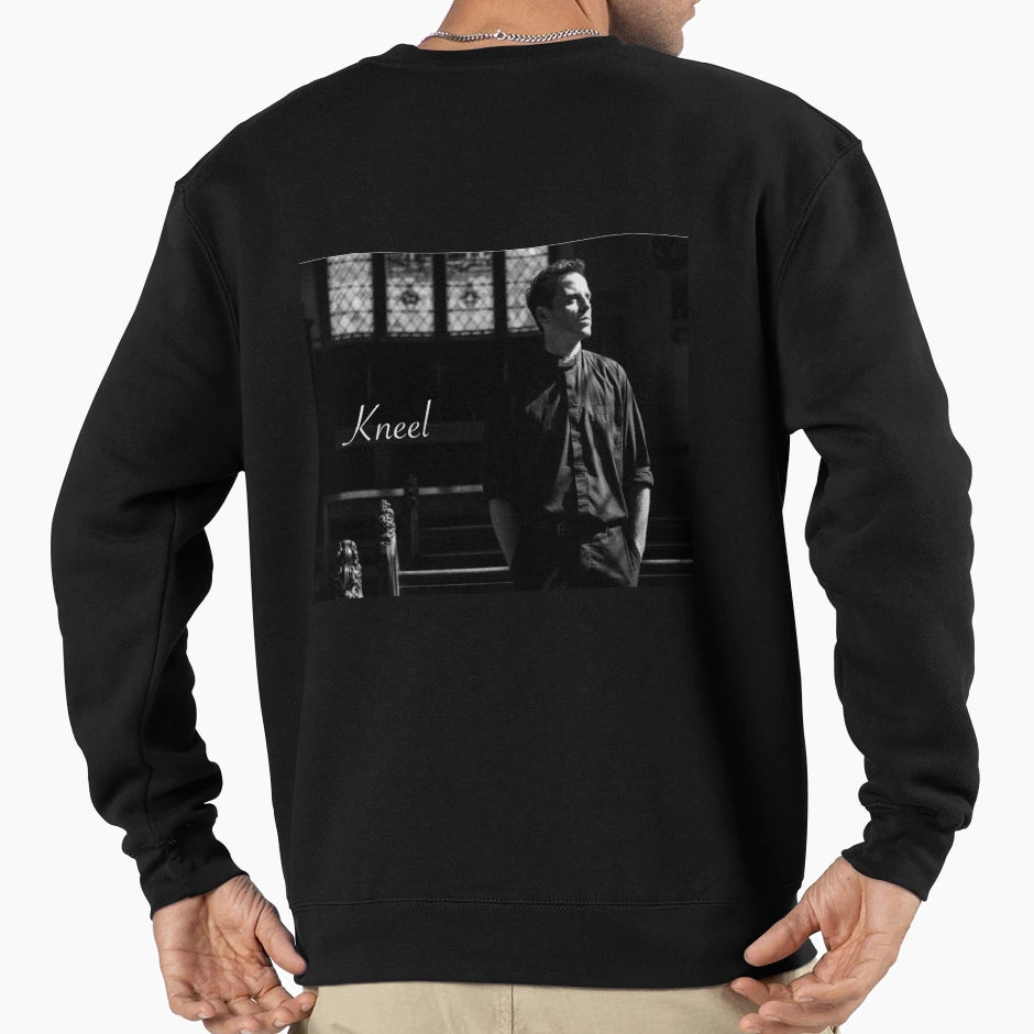 Moody Sexy Priest Sweatshirt - Trendy Graphic Unisex - T-Shirt, Sweatshirt, Hoodie