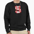 Baseball Number 5 Sweatshirt - Unique Graphic for Adults - T-Shirt, Sweatshirt, Hoodie