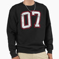 Number Seven 7 Sweatshirt - Aesthetic Graphic for Adults - T-Shirt, Sweatshirt, Hoodie