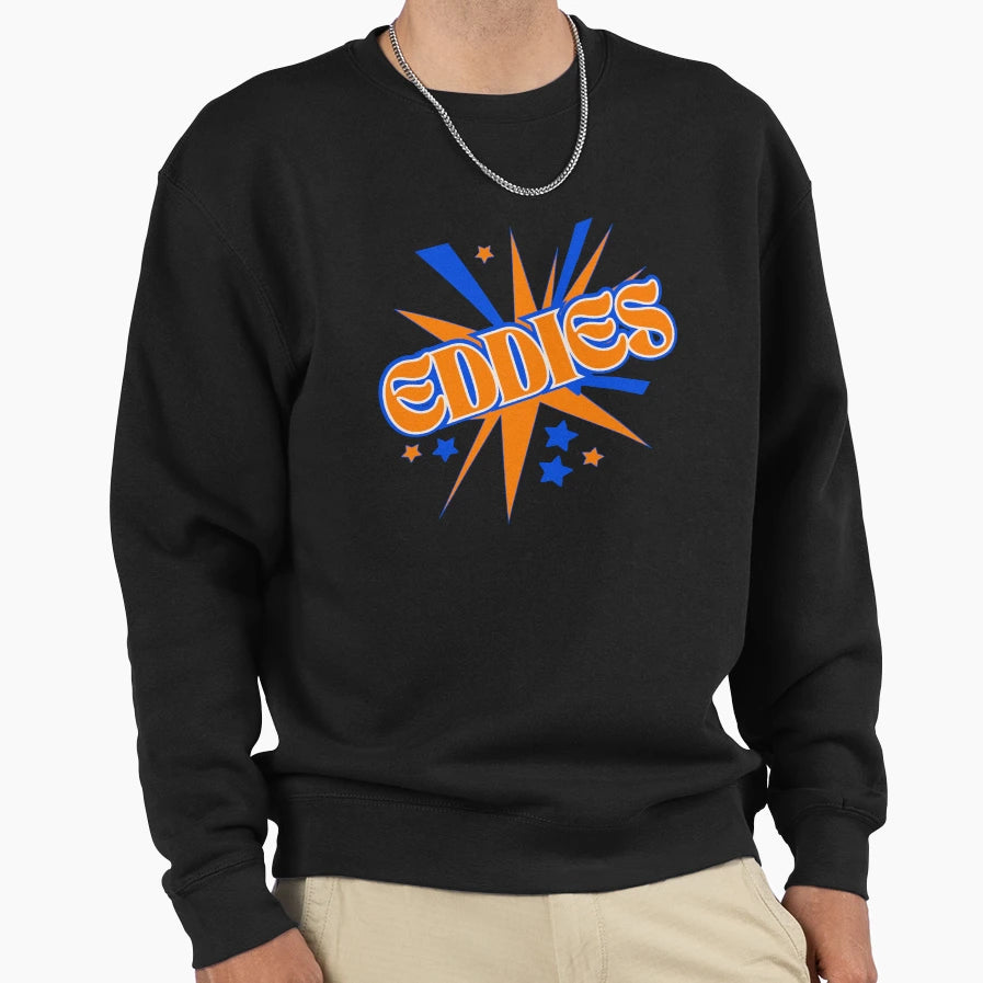 Eddies Starburst Sweatshirt - Trendy Graphic Unisex - T-Shirt, Sweatshirt, Hoodie