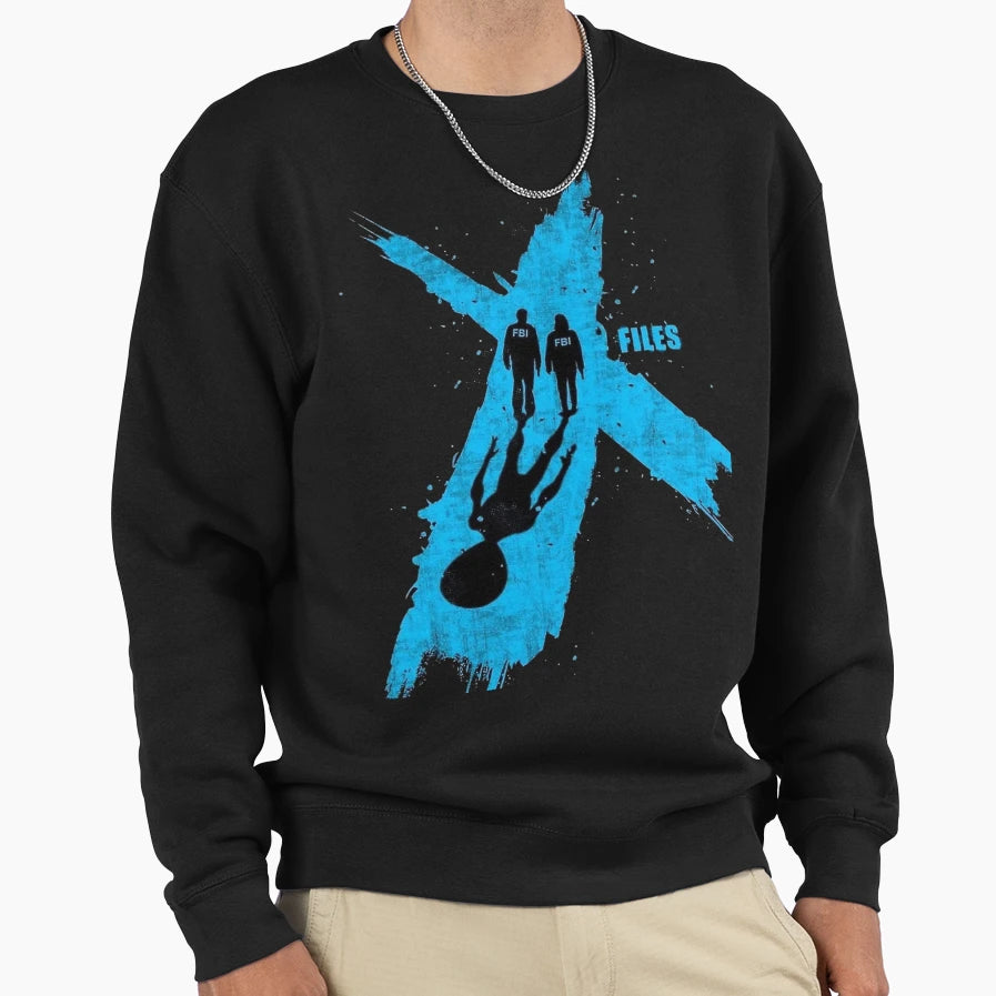 X Files Sweatshirt - Aesthetic Graphic for Adults - T-Shirt, Sweatshirt, Hoodie
