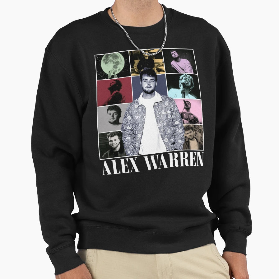 Alex Warren Tour Music Sweatshirt - Graphic Print for Adults - T-Shirt, Sweatshirt, Hoodie