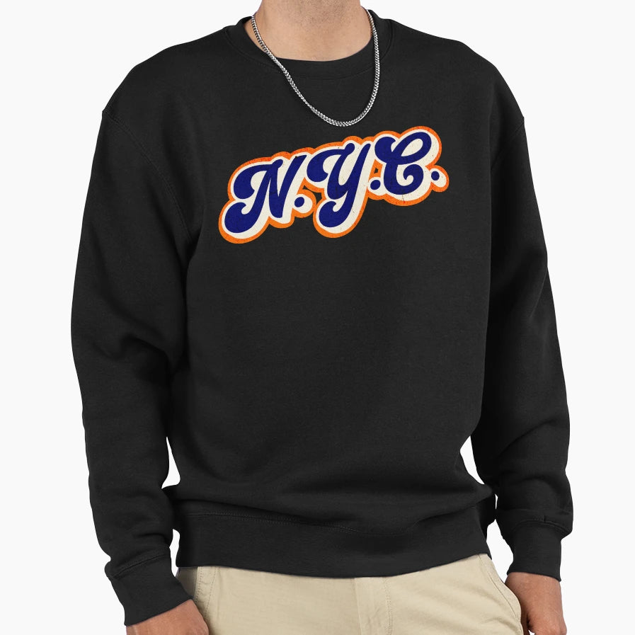 New York City N Y C Logo Sweatshirt - Unique Graphic Men Women - T-Shirt, Sweatshirt, Hoodie