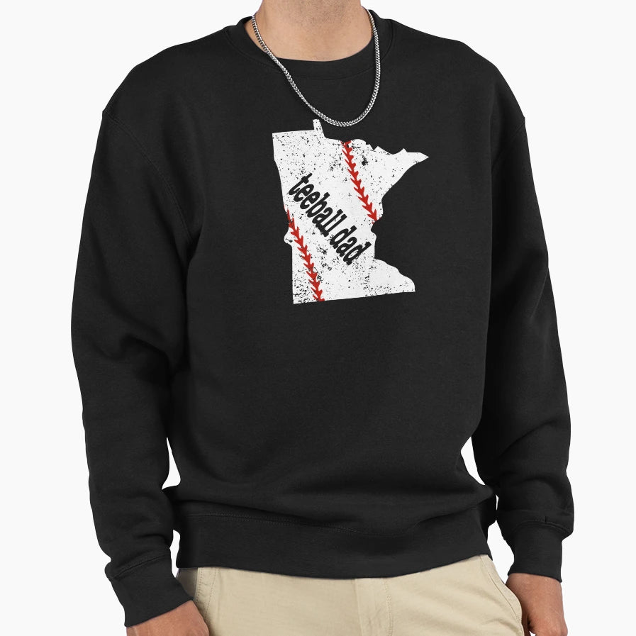 Minnesota Baseball Ball Dad Coach T-Shirt - Streetwear Style Men Women - T-Shirt, Sweatshirt, Hoodie