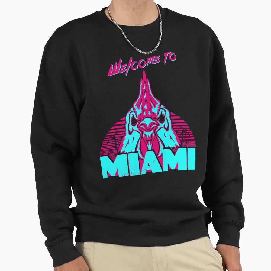 Welcome To Miami I Richard Sweatshirt - Casual Everyday Wear Unisex - T-Shirt, Sweatshirt, Hoodie