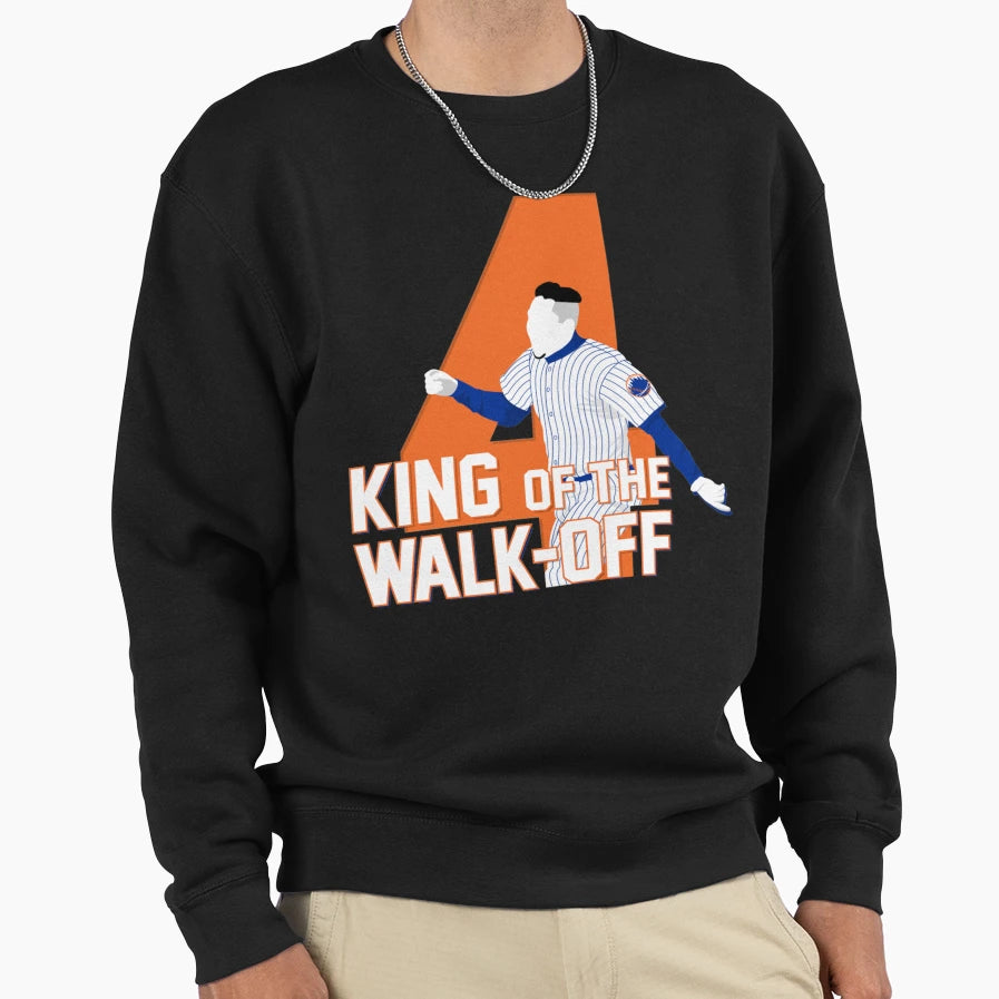 King Walkoff Blue Sweatshirt - Unique Graphic Unisex - T-Shirt, Sweatshirt, Hoodie