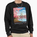 Pop Art Travel Washington Dc Us Sweatshirt - Graphic Print Men Women - T-Shirt, Sweatshirt, Hoodie