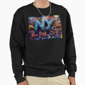 Ny 5 Sweatshirt - Minimalist Print Unisex - T-Shirt, Sweatshirt, Hoodie