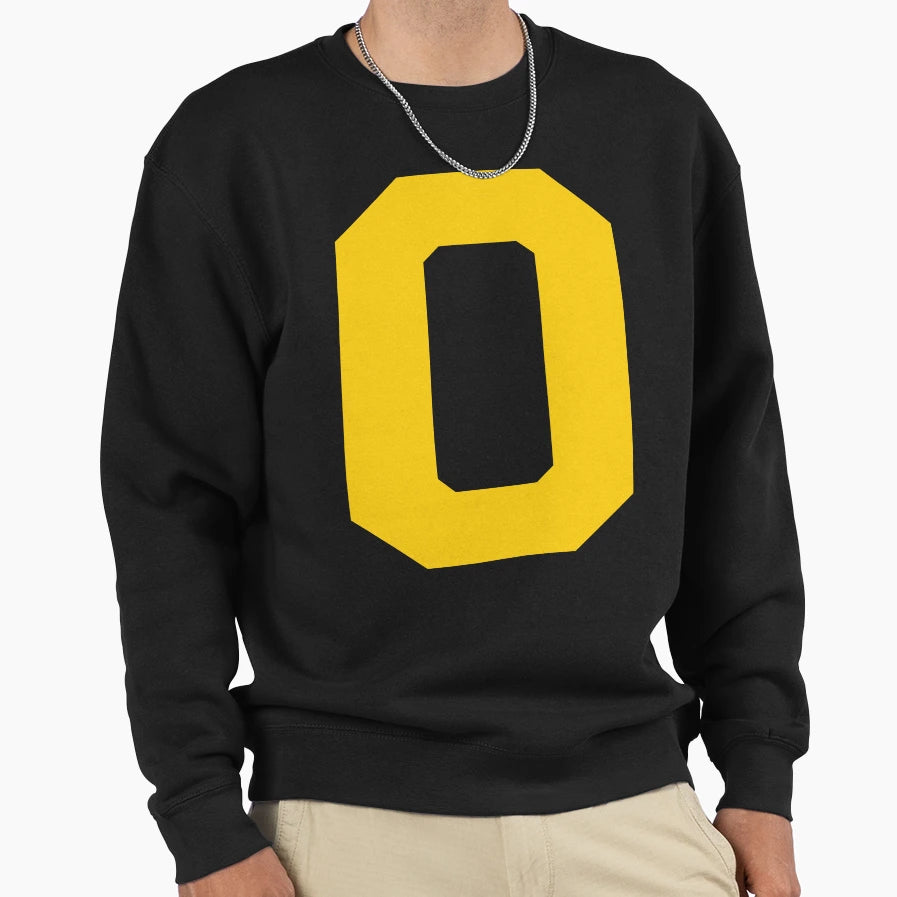 Number 0 Yellow Zero Sports Number Sweatshirt - Streetwear Style Men Women - T-Shirt, Sweatshirt, Hoodie