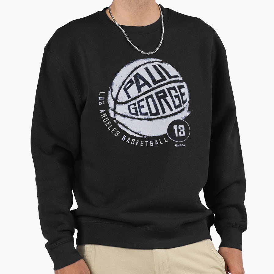 Paul George Los Angeles C Basketball Sweatshirt - Custom Art Print Unisex - T-Shirt, Sweatshirt, Hoodie