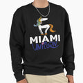 Miami Unicorn Sweatshirt - Custom Art Print Men Women - T-Shirt, Sweatshirt, Hoodie