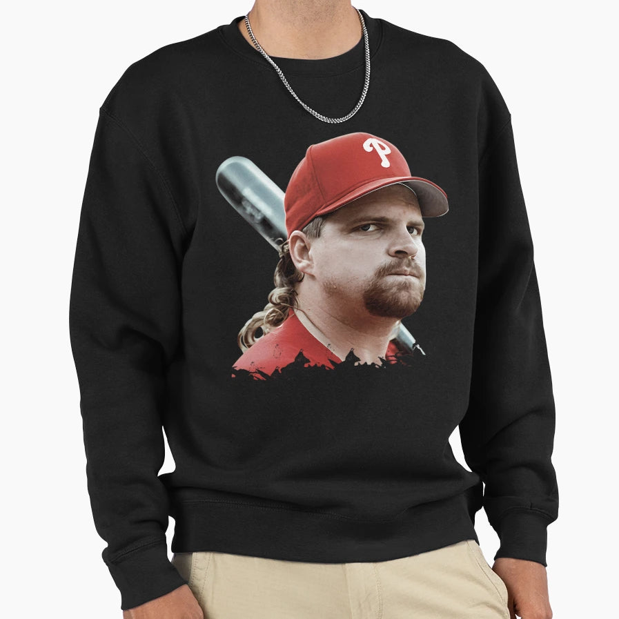 John Kruk Sweatshirt - Minimalist Print Men Women - T-Shirt, Sweatshirt, Hoodie