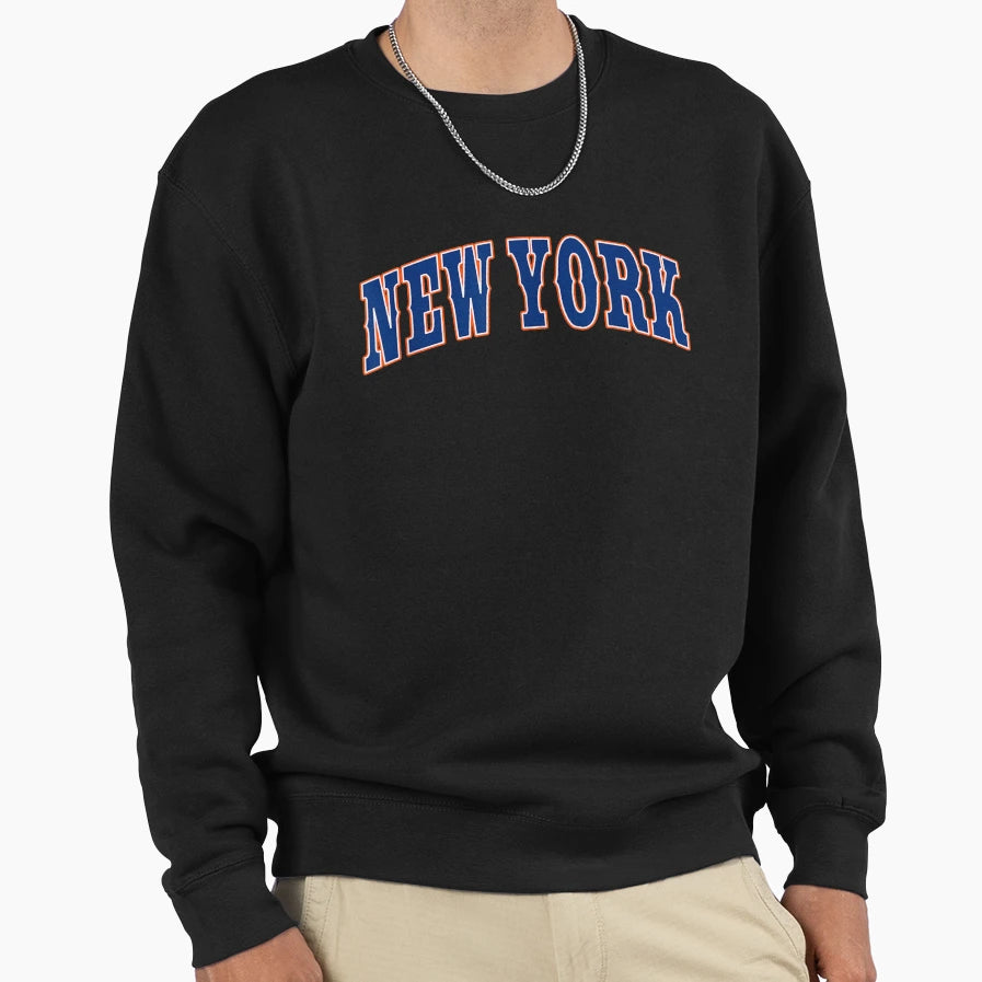 New York Throwback Sweatshirt - Graphic Print Unisex - T-Shirt, Sweatshirt, Hoodie
