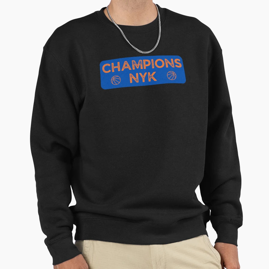 2026 Nba Champion New York Sweatshirt - Casual Everyday Wear Men Women - T-Shirt, Sweatshirt, Hoodie