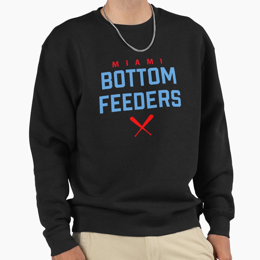 Miami Bottom Feeders Sweatshirt - Unique Graphic Unisex - T-Shirt, Sweatshirt, Hoodie