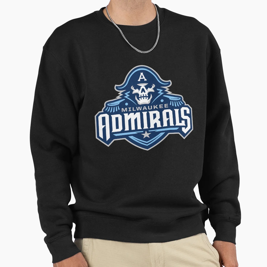 Milwaukee Admirals Sweatshirt - Unique Graphic for Adults - T-Shirt, Sweatshirt, Hoodie