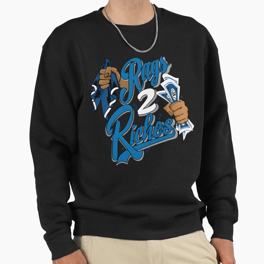 Rag 2 Riches Wizard 3S Matching 1 Sweatshirt - Fun Novelty Design Unisex - T-Shirt, Sweatshirt, Hoodie