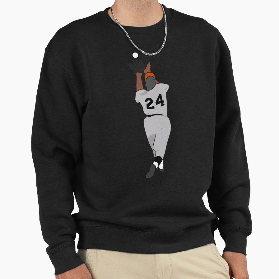 Willie Mays Sweatshirt - Trendy Graphic Unisex - T-Shirt, Sweatshirt, Hoodie