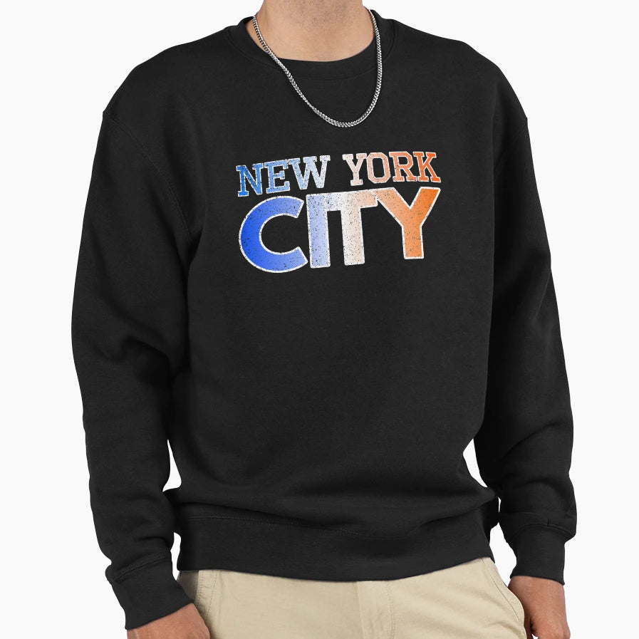 New York City Grunge Gradient Sweatshirt - Aesthetic Graphic Unisex - T-Shirt, Sweatshirt, Hoodie