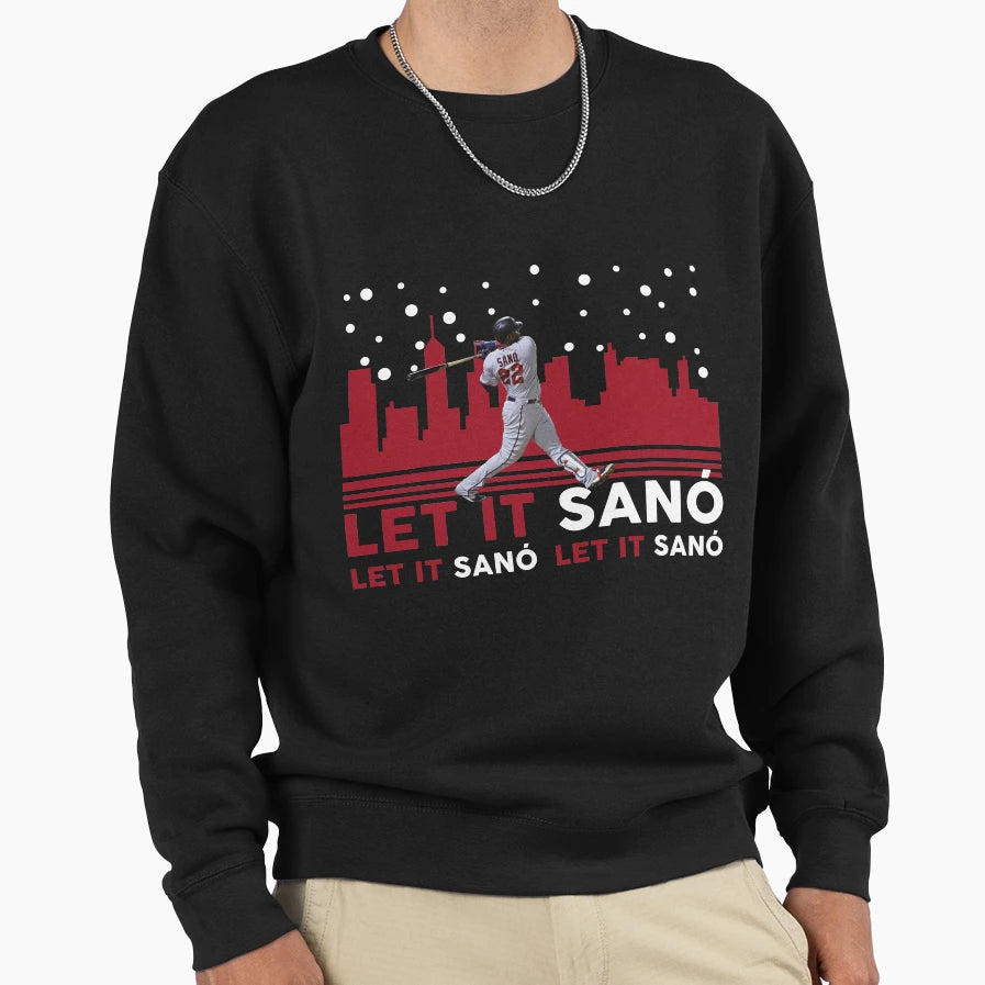 Let It Sano Sweatshirt - Unique Graphic Unisex - T-Shirt, Sweatshirt, Hoodie