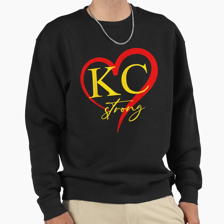 Kansas City Strong Pray Kc Kc Strong T-Shirt - Custom Art Print Men Women - T-Shirt, Sweatshirt, Hoodie