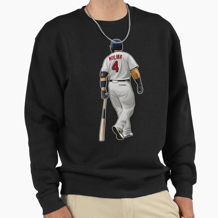 Yadier Molina Prepare Bat Sweatshirt - Casual Everyday Wear Unisex - T-Shirt, Sweatshirt, Hoodie