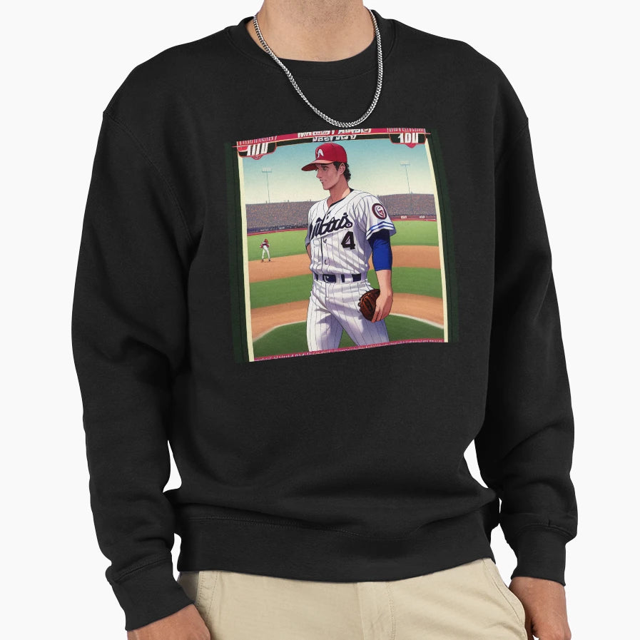 Baseball Pitcher Sweatshirt - Streetwear Style Men Women - T-Shirt, Sweatshirt, Hoodie