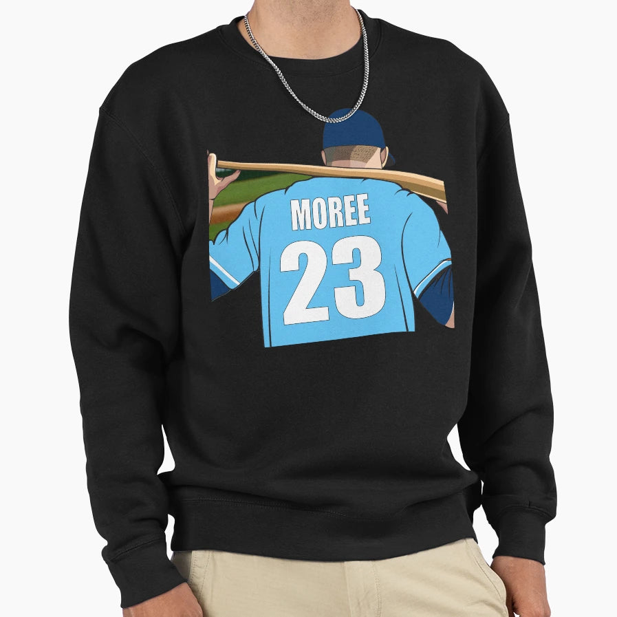 Moree Baseball Sweatshirt - Minimalist Print for Adults - T-Shirt, Sweatshirt, Hoodie