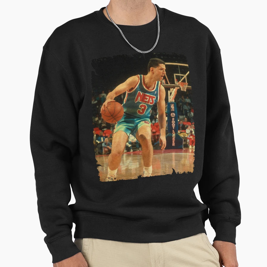 Drazen Petrovic Sweatshirt - Graphic Print Unisex - T-Shirt, Sweatshirt, Hoodie