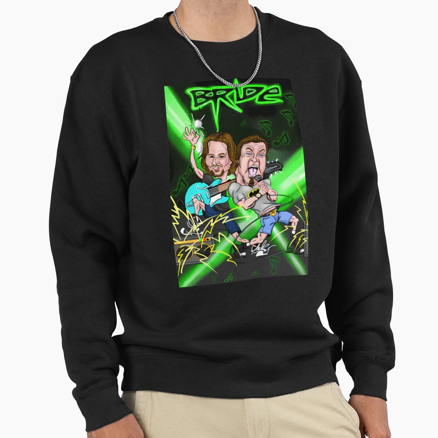 Bride Christian Rock Band Sweatshirt - Custom Art Print Unisex - T-Shirt, Sweatshirt, Hoodie